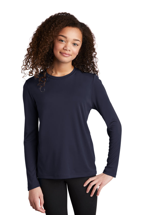 Sport-Tek Youth Posi-UV Pro Long Sleeve Tee