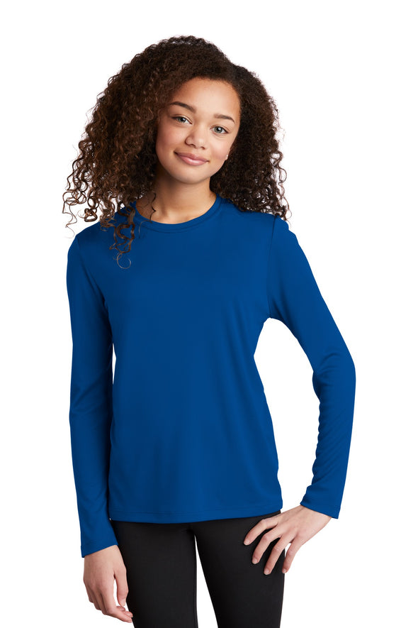 Sport-Tek Youth Posi-UV Pro Long Sleeve Tee