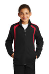 Sport-Tek Youth Colorblock Raglan Jacket