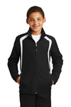 Sport-Tek Youth Colorblock Raglan Jacket