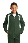 Sport-Tek Youth Colorblock Raglan Jacket