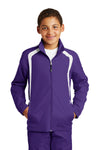 Sport-Tek Youth Colorblock Raglan Jacket