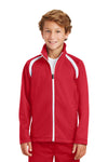 Sport-Tek Youth Tricot Track Jacket