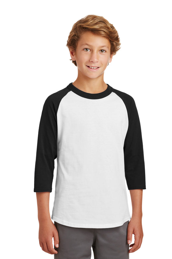 Sport-Tek Youth Colorblock Raglan Jersey