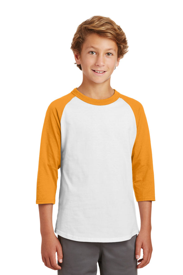 Sport-Tek Youth Colorblock Raglan Jersey