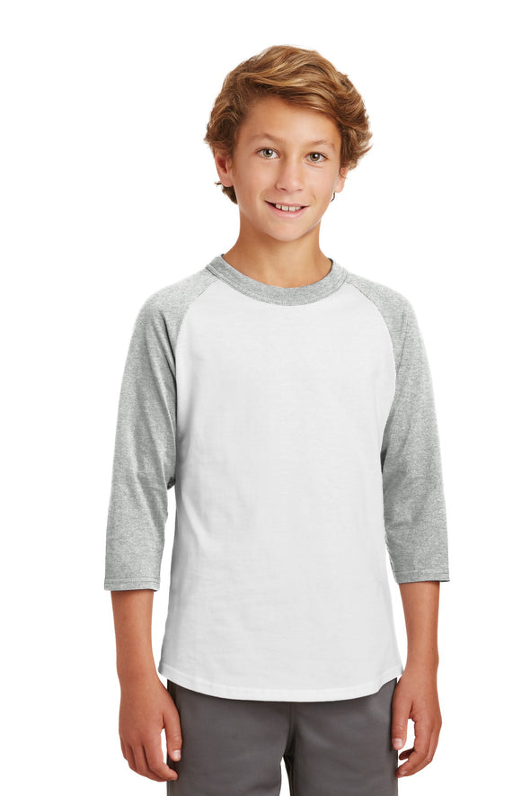 Sport-Tek Youth Colorblock Raglan Jersey