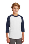 Sport-Tek Youth Colorblock Raglan Jersey