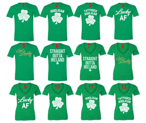 Free Shipping St. Patrick's Day Saint Paddy Drunk shirt Shamrock Clover Irish Men Women Unisex T-Shirt