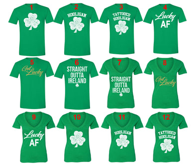 Free Shipping St. Patrick's Day Saint Paddy Drunk shirt Shamrock Clover Irish Men Women Unisex T-Shirt