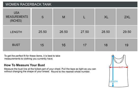 XtraFly Apparel Women&#39;s Vaccinated Vaxx Thanks Science Racerback