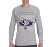 Free Shipping Mens Taco Shark Ugly Christmas Sweater Great White Nautical Holiday Fishing Diving Boat Winter Funny Gift Long Sleeve T-Shirt