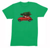Free Shipping Mens Moose Driving Bug Tree Ugly Christmas Sweater Funny Holiday Party Winter Santa Snowman Gift Elk Crewneck T-Shirt