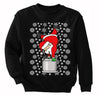 Free Shipping Santa Keg Stand Beer Frat College Funny Fraternity Party Ugly Christmas Sweater Winter Drinking Men Women Crewneck Sweatshirt