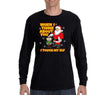 Free Shipping Mens Santa Keg Stand Beer Frat College Funny Fraternity Party Ugly Christmas Sweater Gift Winter Drinking Long Sleeve T-Shirt