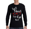 Free Shipping Mens Winter You'll Shoot Your Eye Out Glasses Ugly Christmas Story Sweater Gift Movie Funny Winter Party Long Sleeve T-Shirt