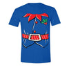 Free Shipping Mens Elf Shirt Poinsettia Holly Belt Ugly Sweater Christmas Party Crewneck T-Shirt