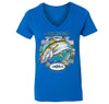 Free Shipping Womens Snook Saltwater Fish Fishing Fisherman Sergeant Robalo Lure Ocean Reel Vacation Florida Gift V-Neck T-Shirt
