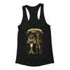Free Shipping Womens Como Duele Butterfly Sugar Skull Day of the Dead Dia de los Muertos Mexican Heritage Halloween Racerback Tanktop Black