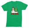 Free Shipping Mens Snowman Salute Our Troops Army Navy Marines Air Force Military Christmas Sweater Santa Tree Winter Crewneck T-Shirt