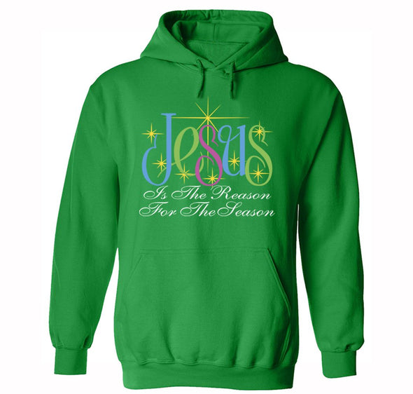 Free Shipping Jesus is the Reason For the Season Religious Christian Catholic Winter Holiday Christmas Sweater Men Women Crewneck Hoodie