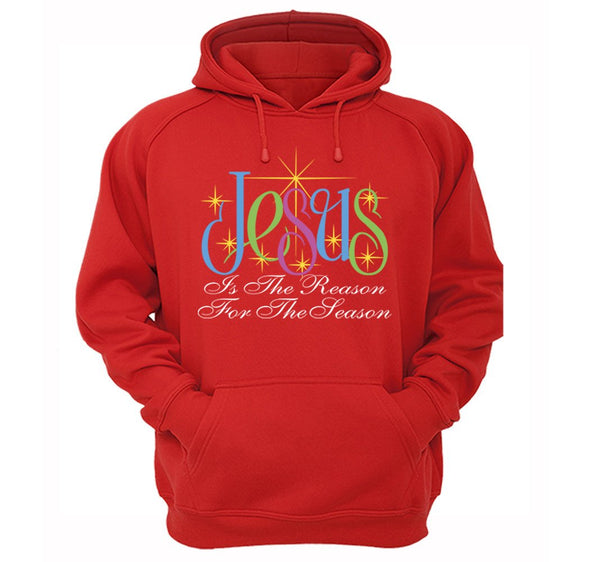 Free Shipping Jesus is the Reason For the Season Religious Christian Catholic Winter Holiday Christmas Sweater Men Women Crewneck Hoodie