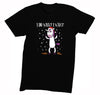 Free Shipping Mens I Do What I Want Unicorn Christmas Sweater Gift Party Santa Funny Holiday Winter Snowman Snowflake Crewneck T-Shirt