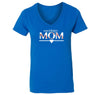 Free Shipping Mens Softball Mom Baseball Diamond Field Gift Mother Game Day Sports Lover Team School Fan Home Run V-Neck T-Shirt