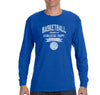 Free Shipping Mens Basketball Property of Athletic Dept.  Sports Fan Play Game Day Team Gift Slam Dunk Score Hoop Court Long Sleeve T-Shirt