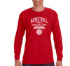 Free Shipping Mens Basketball Property of Athletic Dept.  Sports Fan Play Game Day Team Gift Slam Dunk Score Hoop Court Long Sleeve T-Shirt