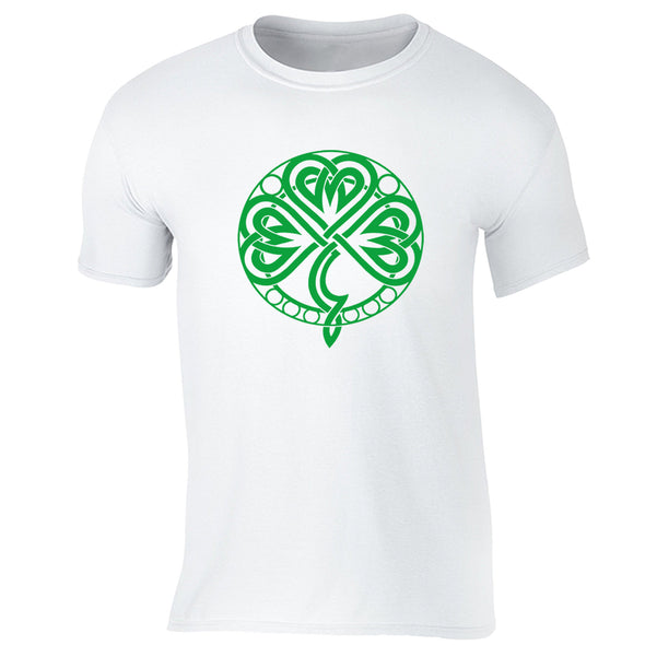 Free Shipping Mens St. Patrick's Day Saint Paddy Drunk shirt Celtic Knot Shamrock Clover Irish Crewneck T-Shirt