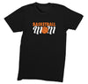 Free Shipping Mens Basketball Mom Sports Fan Play Game Day Team Coach Gift Slam Dunk Score Hoop Court Crewneck T-Shirt