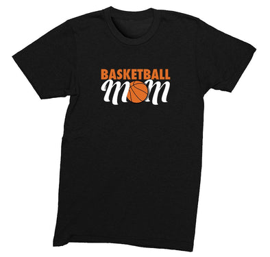 Free Shipping Mens Basketball Mom Sports Fan Play Game Day Team Coach Gift Slam Dunk Score Hoop Court Crewneck T-Shirt