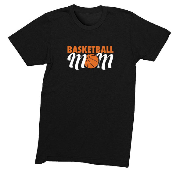 Free Shipping Mens Basketball Mom Sports Fan Play Game Day Team Coach Gift Slam Dunk Score Hoop Court Crewneck T-Shirt
