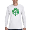 Free Shipping Mens St. Patrick's Day Saint Paddy Drunk shirt Celtic Knot Shamrock Clover Irish Mens Long Sleeve T-Shirt