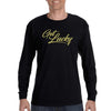 Free Shipping Mens St. Patrick's Day Saint Paddy Drunk Get Lucky Shamrock Clover Irish Mens Long Sleeve T-Shirt