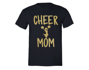 Free Shipping Mens Mother's Day T-shirt Queen Super Wife Cheer Mom Daughter Grandma Grandmother Gift Crewneck T-Shirt