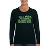 Free Shipping Womens My Official St. Patrick's Day Drinking Shamrock Clover Irish Green Beer Party Funny Long Sleeve T-Shirt