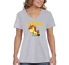 Free Shipping Womens Leprecorn Unicorn Leprechaun St. Patrick's Day Clover Shamrock Shenanigans Pot Gold Irish Shamrock Irish V-Neck T-Shirt