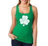 Free Shipping Women's Clover St. Patrick's Day Irish Ireland Shamrock Drinking Party Funny Beer Pub Bar Racer-Back Tank-Top
