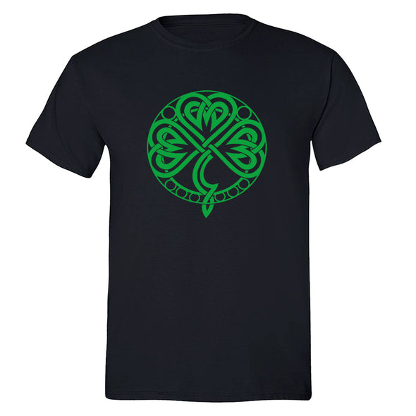 Free Shipping Mens St. Patrick's Day Saint Paddy Drunk shirt Celtic Knot Shamrock Clover Irish Crewneck T-Shirt