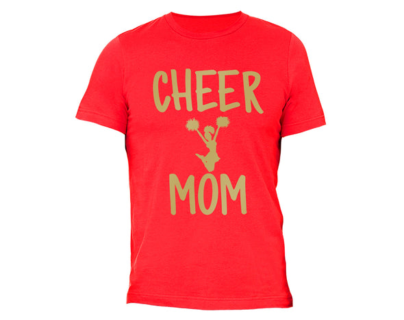 Free Shipping Mens Mother's Day T-shirt Queen Super Wife Cheer Mom Daughter Grandma Grandmother Gift Crewneck T-Shirt