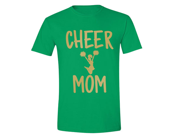Free Shipping Mens Mother's Day T-shirt Queen Super Wife Cheer Mom Daughter Grandma Grandmother Gift Crewneck T-Shirt