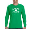 Free Shipping Men's Magically Delicious St. Patrick's Leprechaun  Lucky Charms  Party Irish Shamrock Clover Pot Gold Long Sleeve T-Shirt