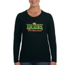 Free Shipping Women's Irish Princess Clover Shamrock Crown St. Patrick's Day Long Sleeve T-Shirt