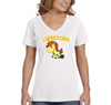 Free Shipping Womens Leprecorn Unicorn Leprechaun St. Patrick's Day Clover Shamrock Shenanigans Pot Gold Irish Shamrock Irish V-Neck T-Shirt