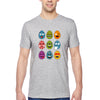 Free Shipping Men's Emoji Egg Hunt Easter Holiday Crewneck Short Sleeve T-Shirt Bunny Rabbit Lover Funny Egg Hunt Spring Gift Cute Tee