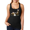 Free Shipping Women's Feed the Bunnies Bears Funny Easter Holiday Racer-Back Tank-Top Bunny Rabbit Funny Egg Hunt Spring Gift