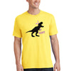Free Shipping Men's Rawr T-Rex Dinosaur Easter Holiday Crewneck Short Sleeve T-Shirt Bunny Rabbit Funny Egg Hunt Spring Gift Cute Tee
