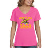 Free Shipping Women's Official Taco Inspector Cinco De Mayo Spring Break V-Neck Short Sleeve T-Shirt Birthday Gift Drinking Summer Party