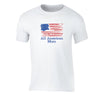Free Shipping Men's All American Mom USA Flag Mother's Day Crewneck Short Sleeve T-Shirt Birthday Gift Spring Aunt Nana Mother Grandma Tee